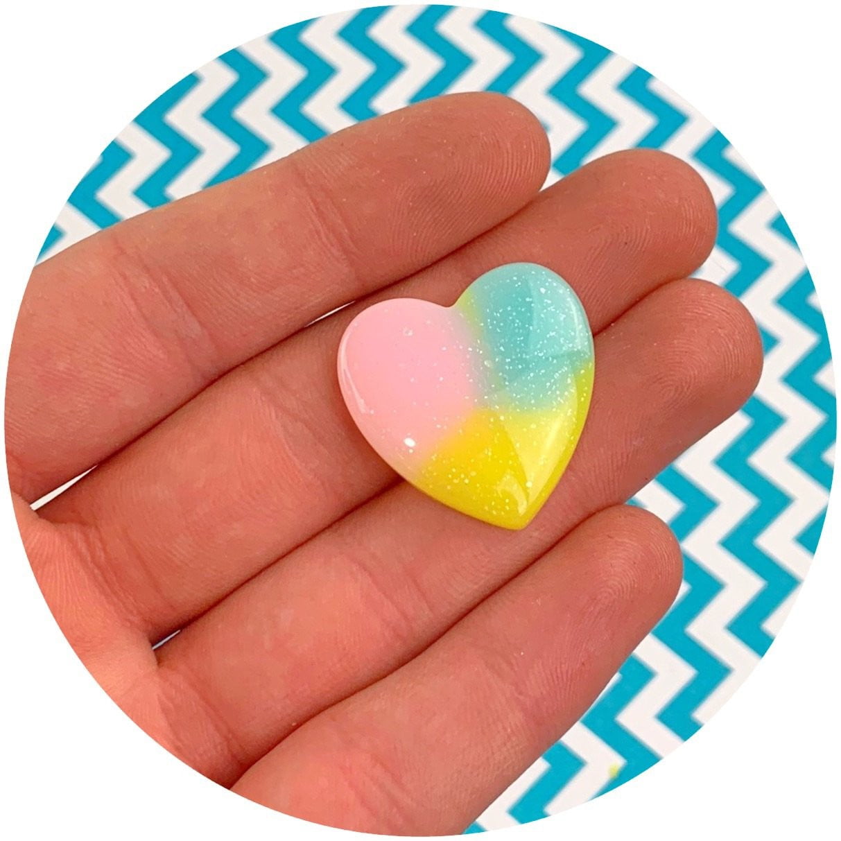 Jumbo Heart Charms - Shop Slime Supplies - Dope Slimes