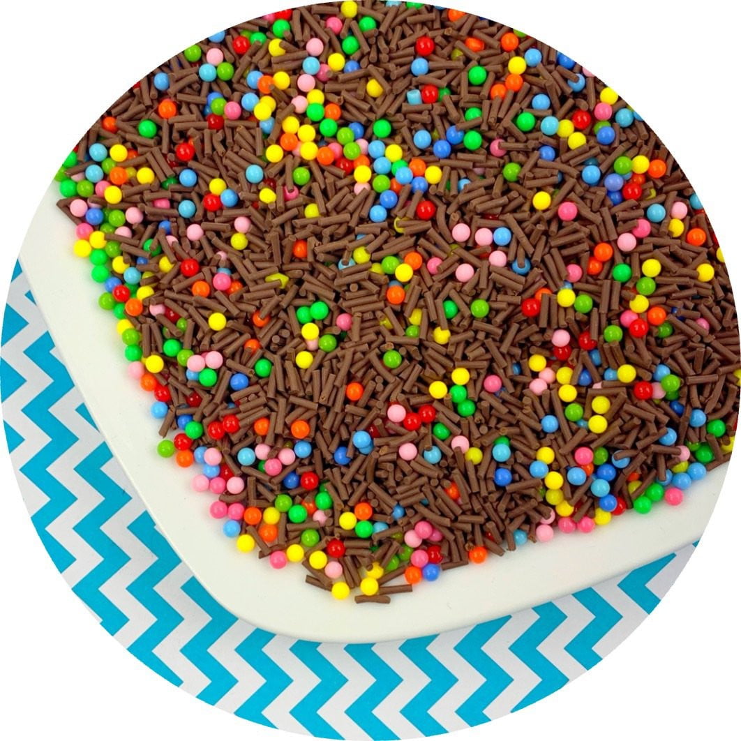 Cosmo Brownie Sprinkle Mix - Fimo Slices - Dope Slimes LLC - Dope Slimes LLC