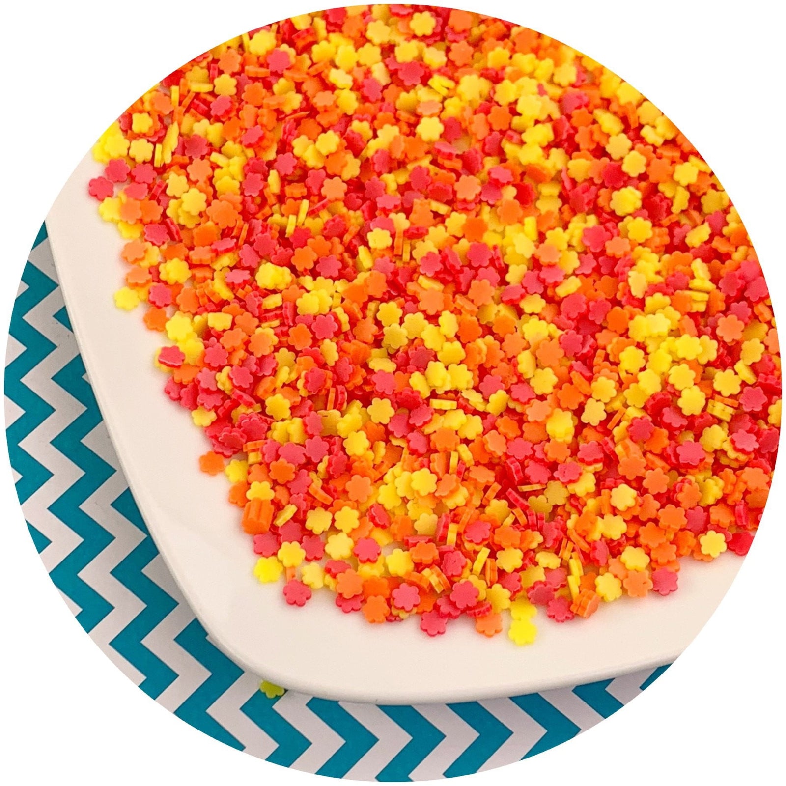 Flower Sprinkles - Fimo Slices - Dope Slimes LLC - Dope Slimes LLC