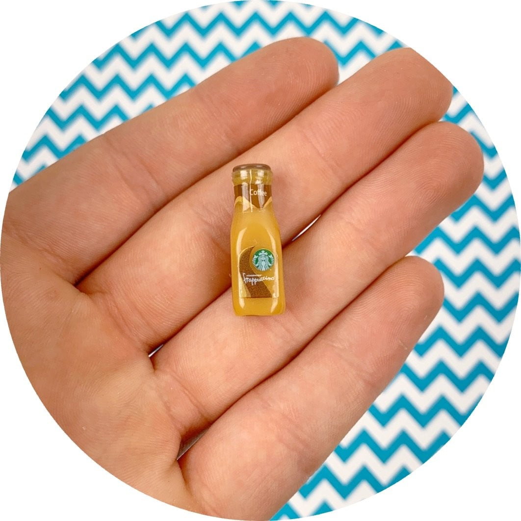 Coffee Frap Charm - Fimo Slices - Dope Slimes LLC - Dope Slimes LLC