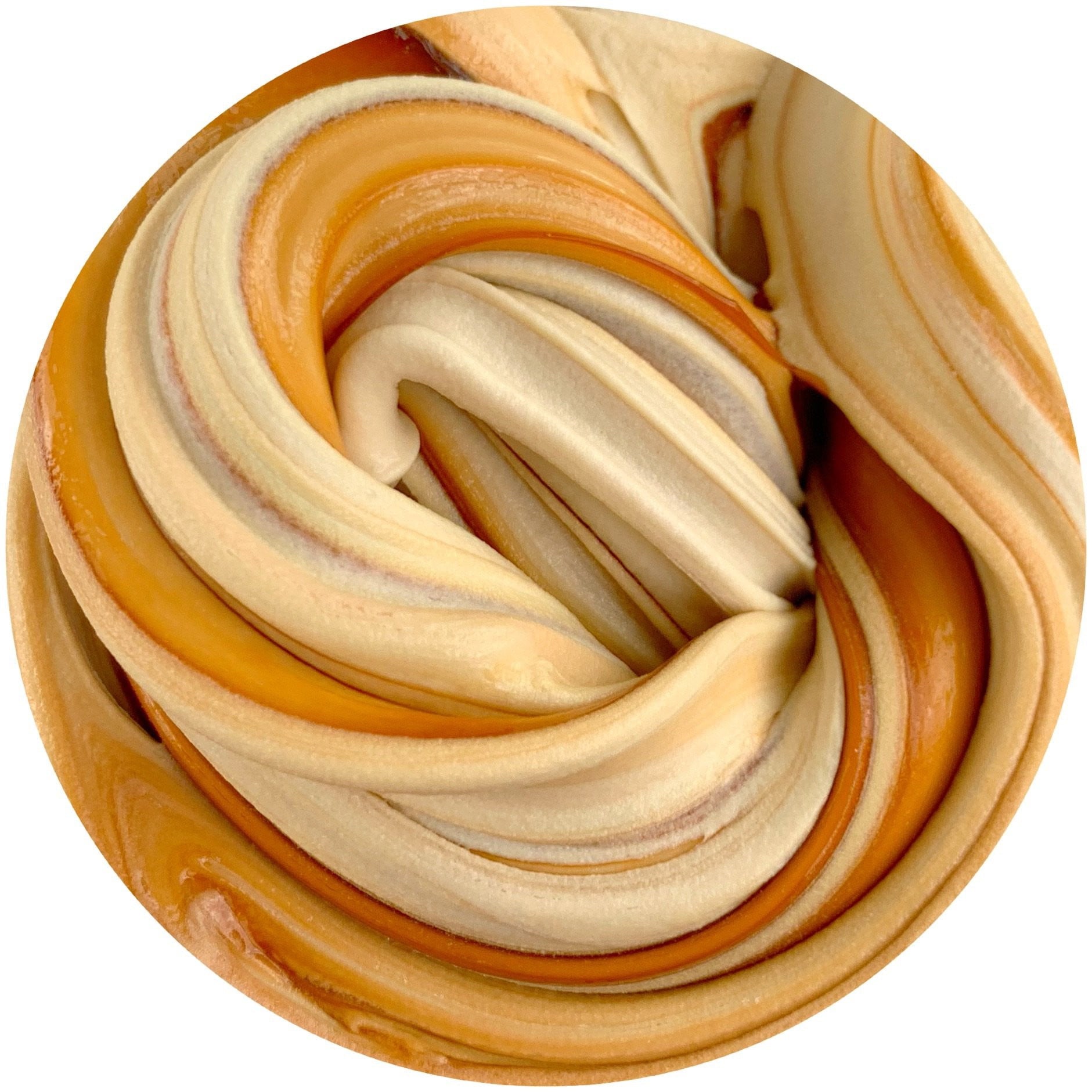 Salted Caramel Ice Cream slime dopeslimes dope shop