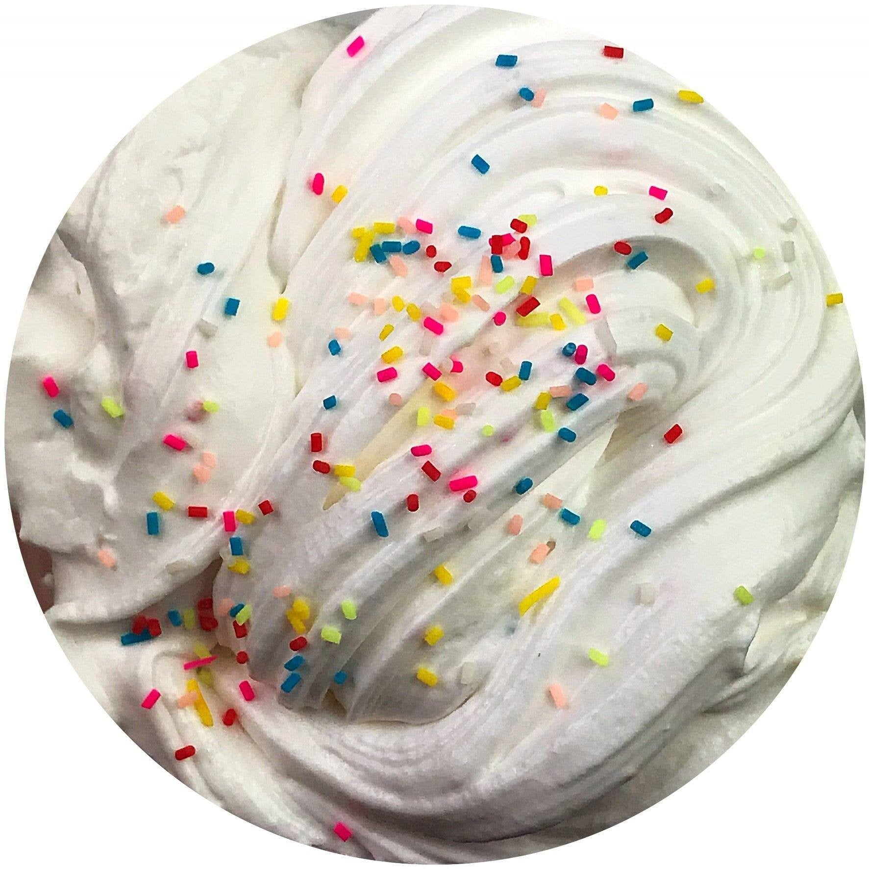 ORB Birthday Cake Sprinkles Vanilla Scented Slime