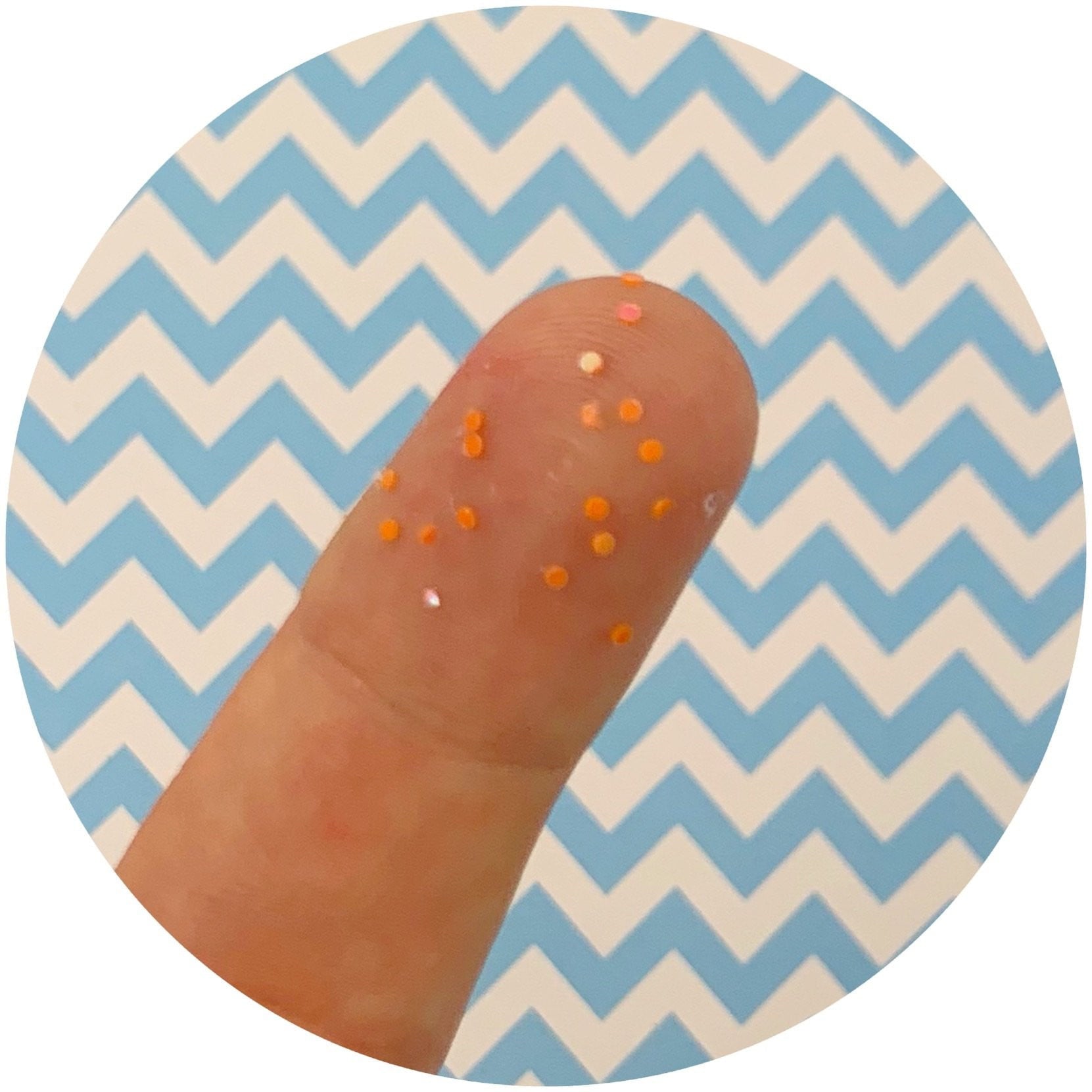 Orange Circles - Fimo Slices - Dope Slimes LLC - Dope Slimes LLC