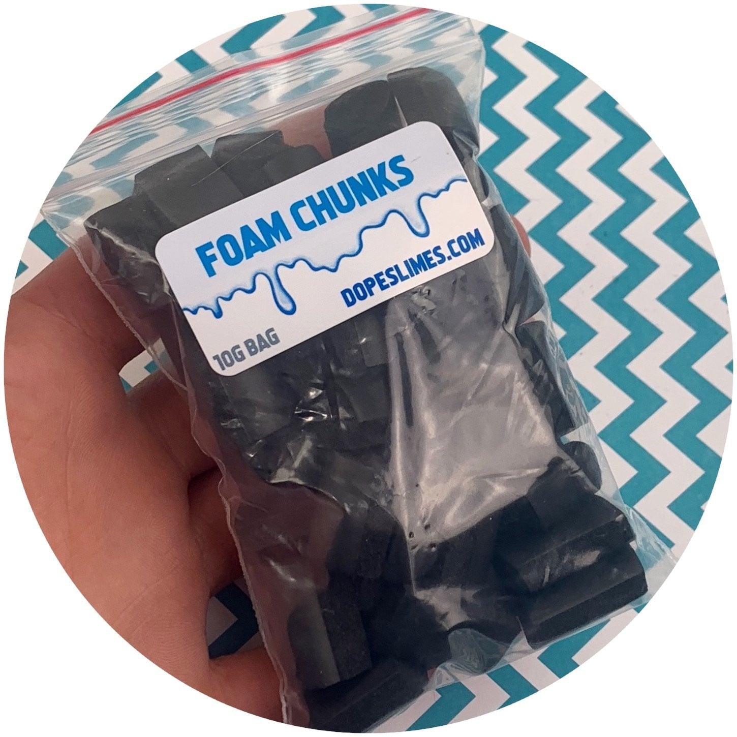 Foam Chunks - Fimo Slices - Dope Slimes LLC - Dope Slimes LLC