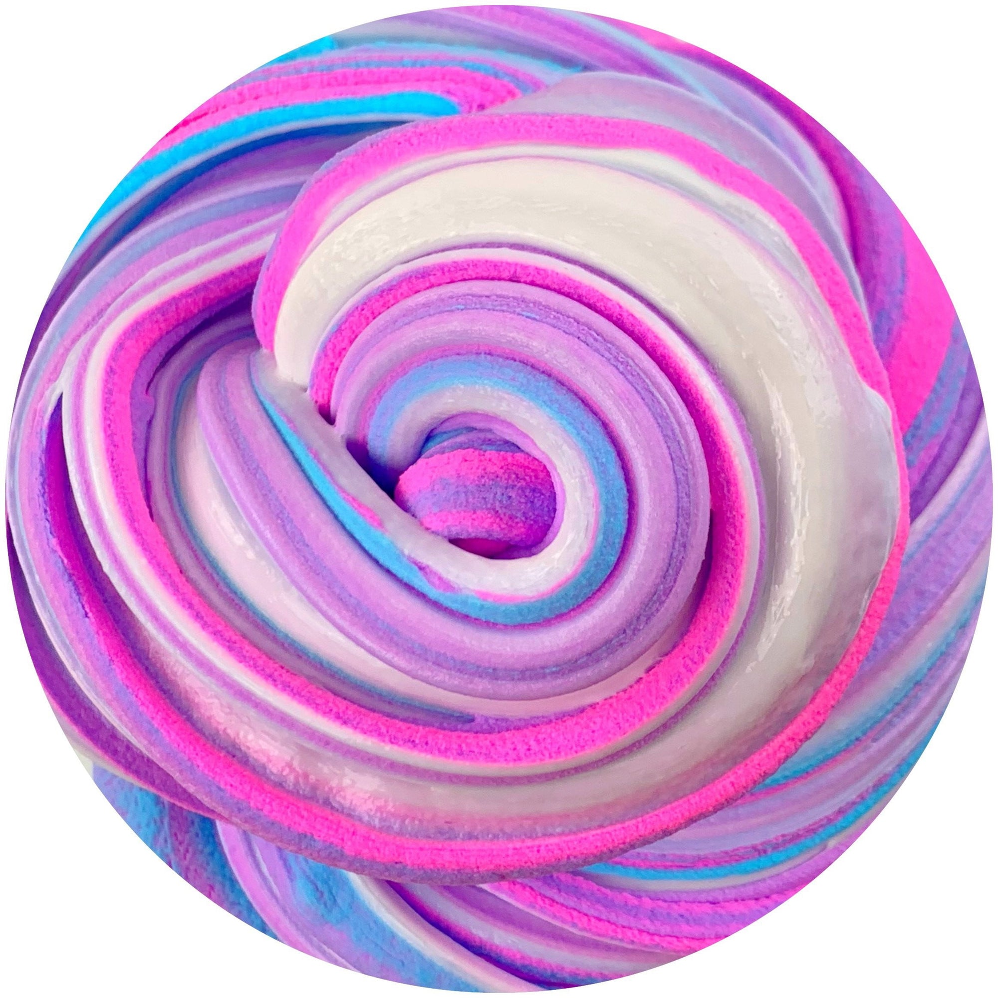 Cotton Candy Ice Cream Sandwich - Butter Slime - www.dopeslimes.com - Dope Slimes LLC