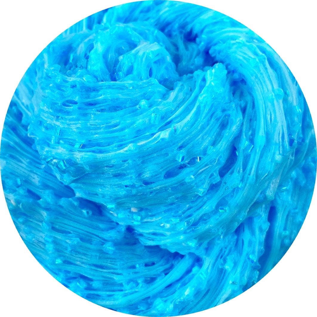 Shark Gummy Swirl - Clear Slime - www.dopeslimes.com - Dope Slimes LLC