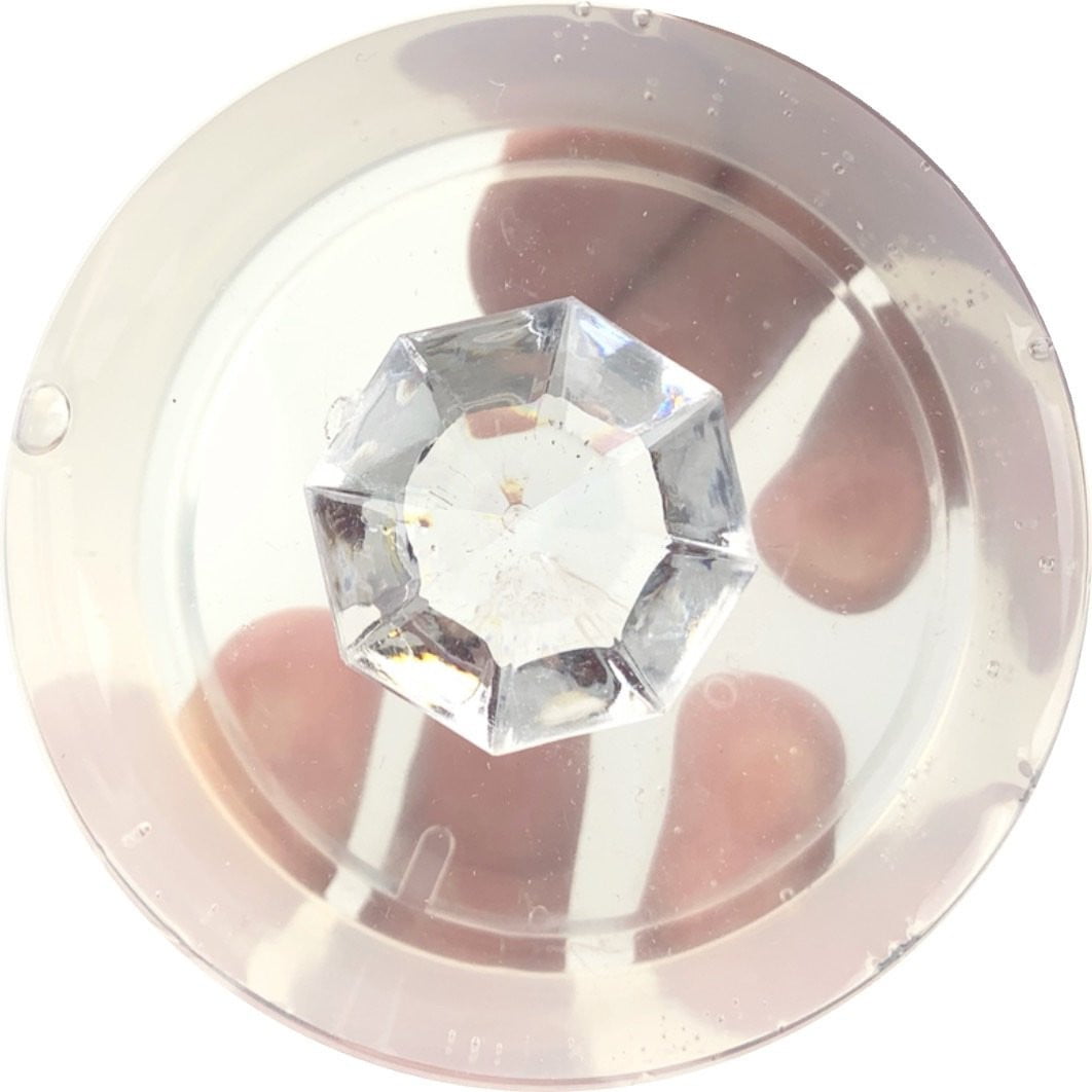 Diamond Clear Crystal Clear Slime - Shop Slime - Dope Slimes