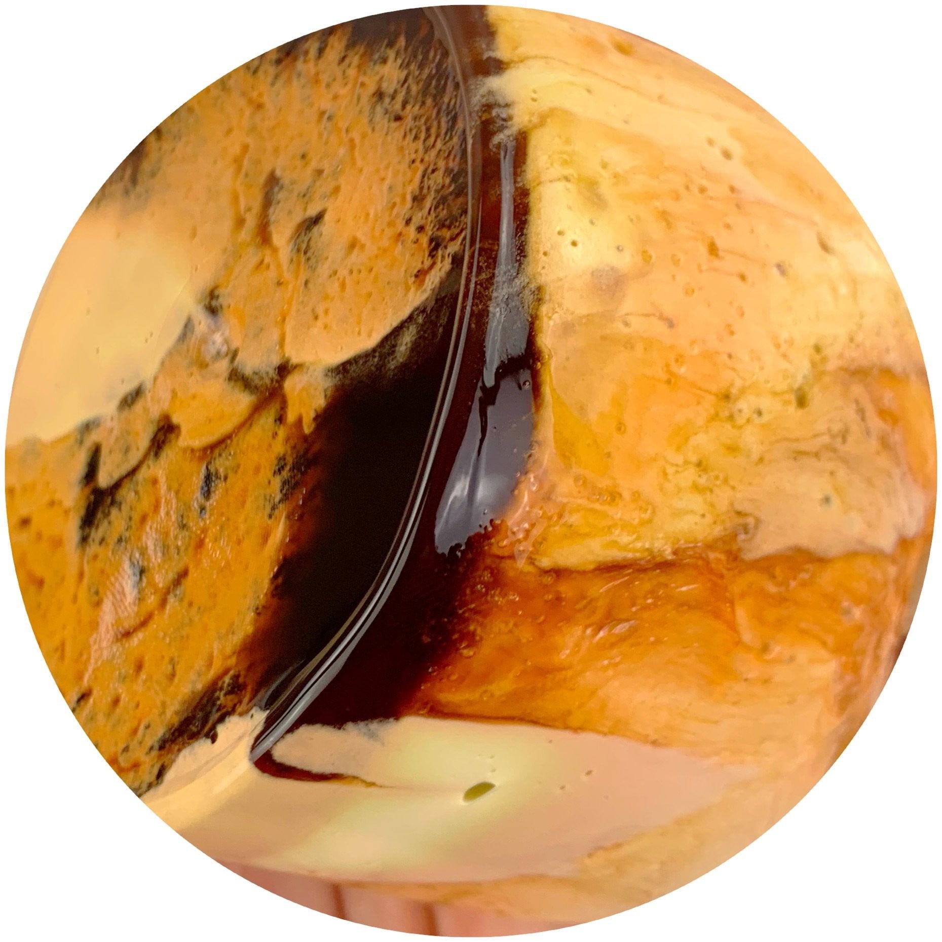 Salted Caramel Ice Cream slime dopeslimes dope shop