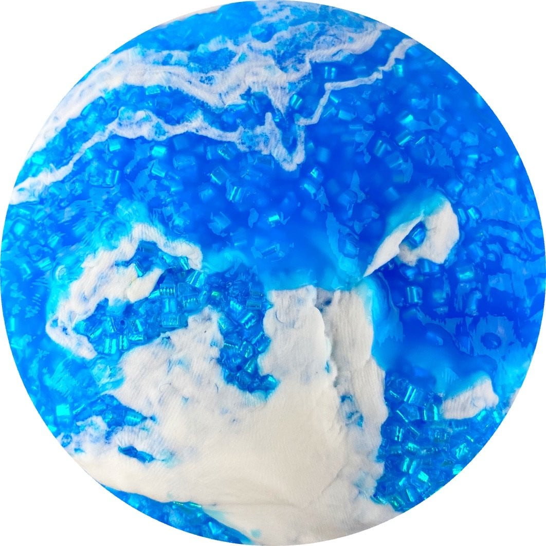 Shark Gummy Swirl - Clear Slime - www.dopeslimes.com - Dope Slimes LLC