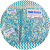 Snow Flake Sprinkles - Fimo Slices - Dope Slimes LLC - Dope Slimes LLC