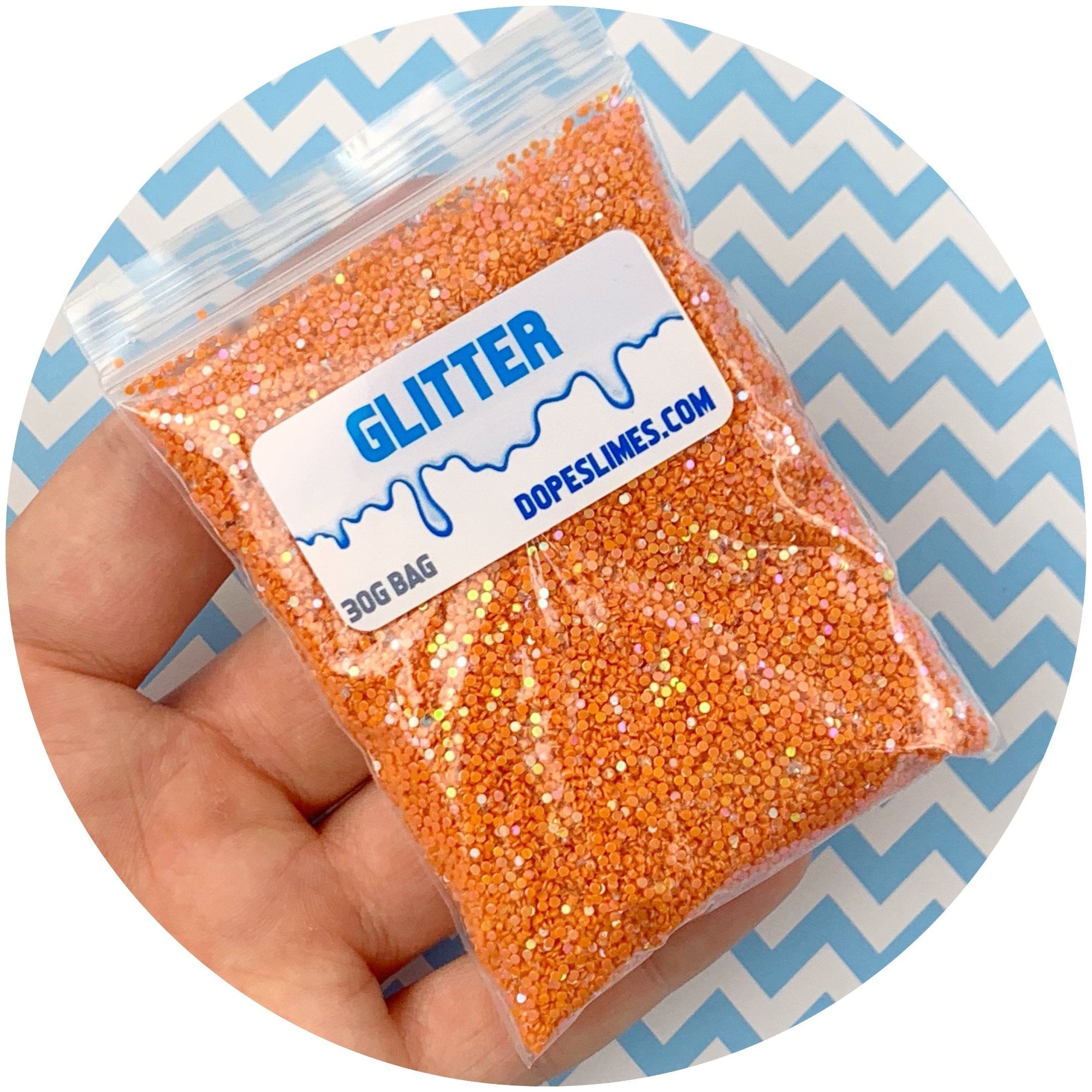 Orange Circles - Fimo Slices - Dope Slimes LLC - Dope Slimes LLC