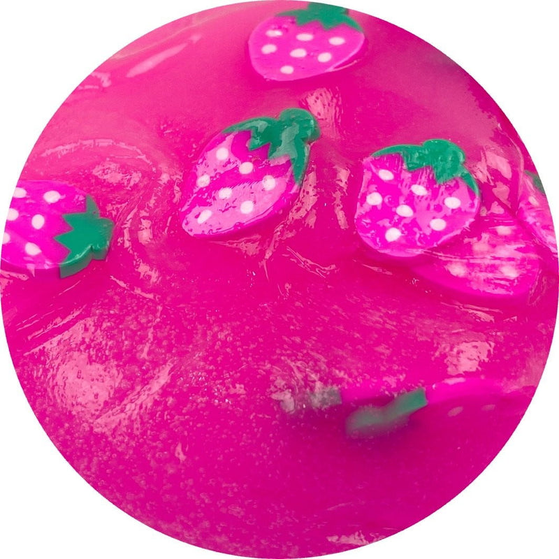 Pink Strawberry Jelly Slime - Shop Slime - Dope Slimes