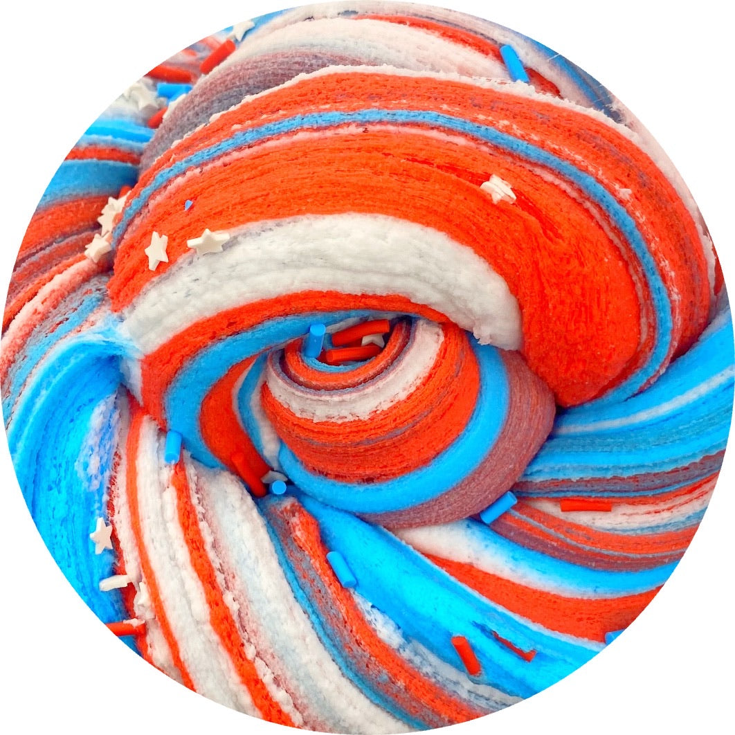 Firecracker Sundae Ice-Cream Slime - Shop Slime - Dope Slimes