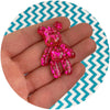 Holographic Glitter Bear Charms - Shop Slime Supplies - Dope Slimes