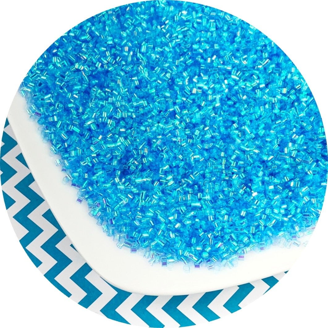 100g Bingsu Beads Slime Crunchy Iridescent Crafting Slime Supplies Cut  Plastic Straws