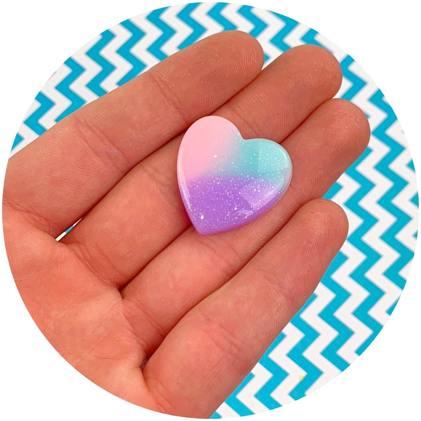 Jumbo Heart Charms - Shop Slime Supplies - Dope Slimes