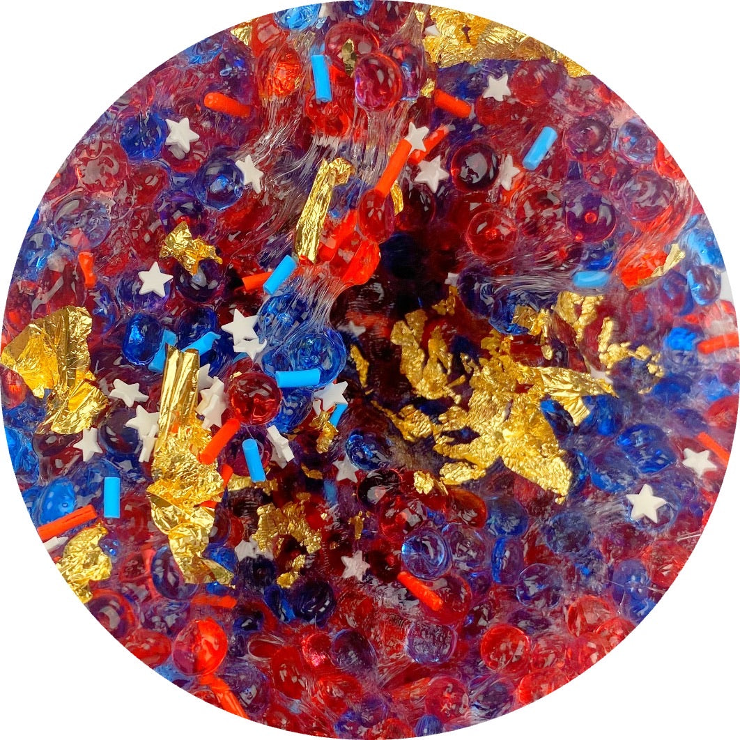 Freedom Flare Fishbowl Slime - Shop Slime - Dope Slimes