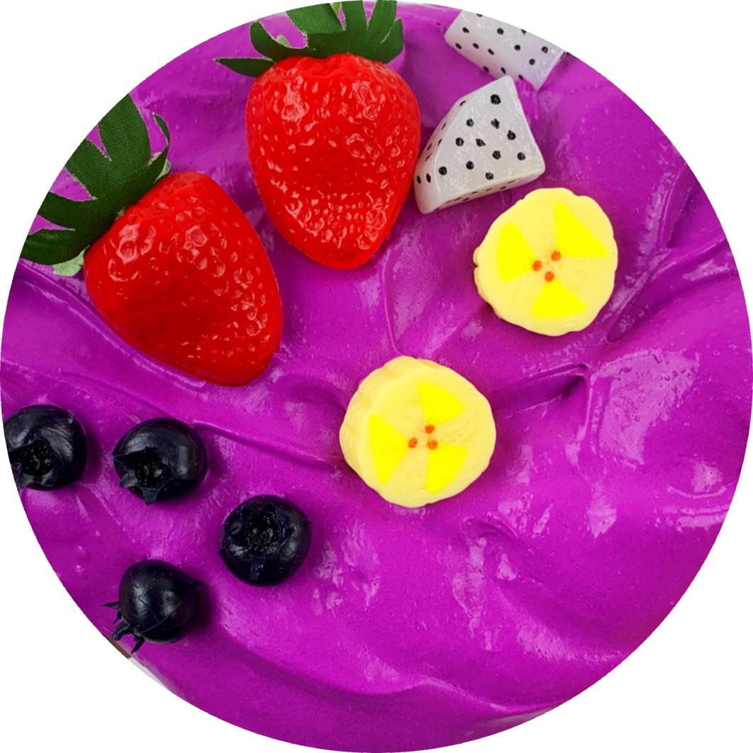 Acai Bowl Butter Slime Scented - Shop Slime - Dope Slimes