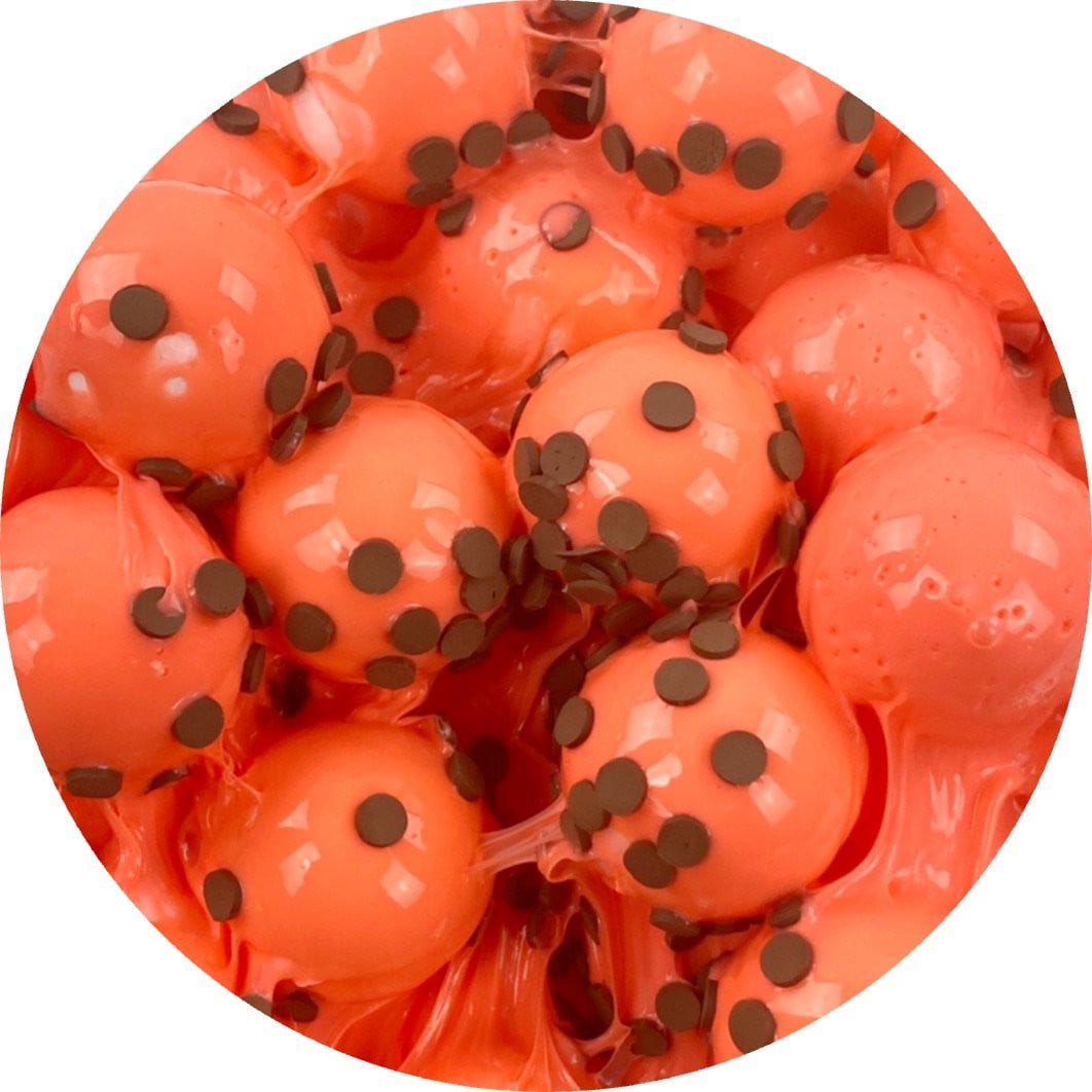 Choco-Cherry Cake Pops - Clear Slime - www.dopeslimes.com - Dope Slimes LLC