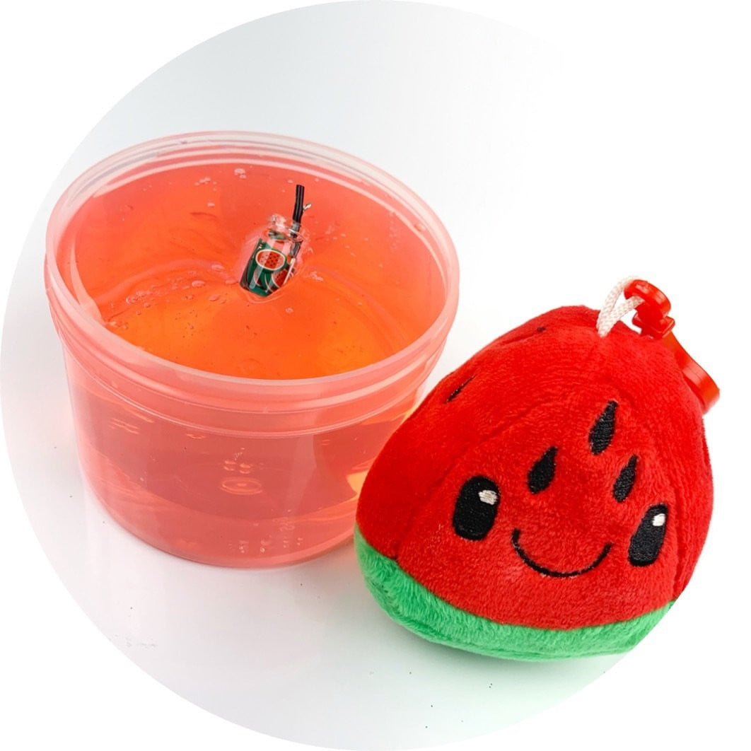 Watermelon H2O Clear Slime Scented - Shop Slime - Dope Slimes