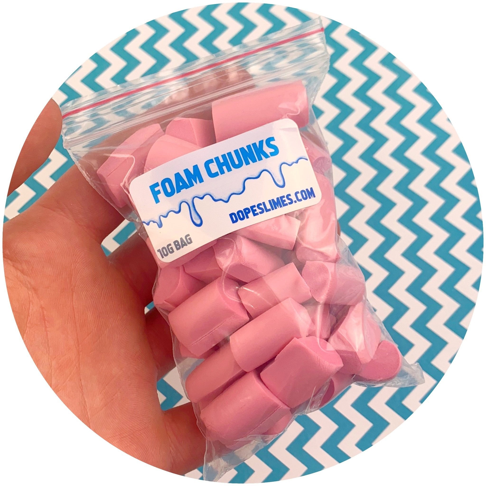 Foam Chunks - Fimo Slices - Dope Slimes LLC - Dope Slimes LLC