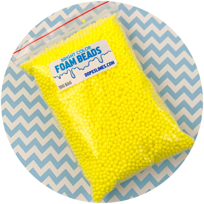 Large Bright Foam Beads - Buy Slime Supplies - DopeSlimes