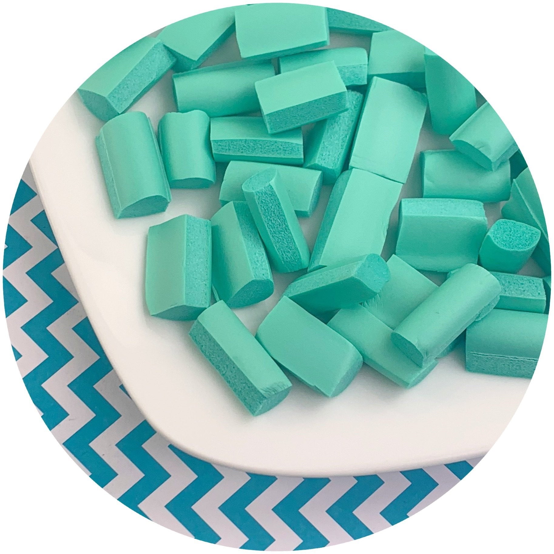 Foam Chunks - Fimo Slices - Dope Slimes LLC - Dope Slimes LLC