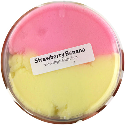 Strawberry Banana Cloud Slime - Dope Slimes