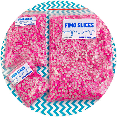 Dragon Fruit Fimo Slices - Fimo Slices - Dope Slimes LLC - Dope Slimes LLC