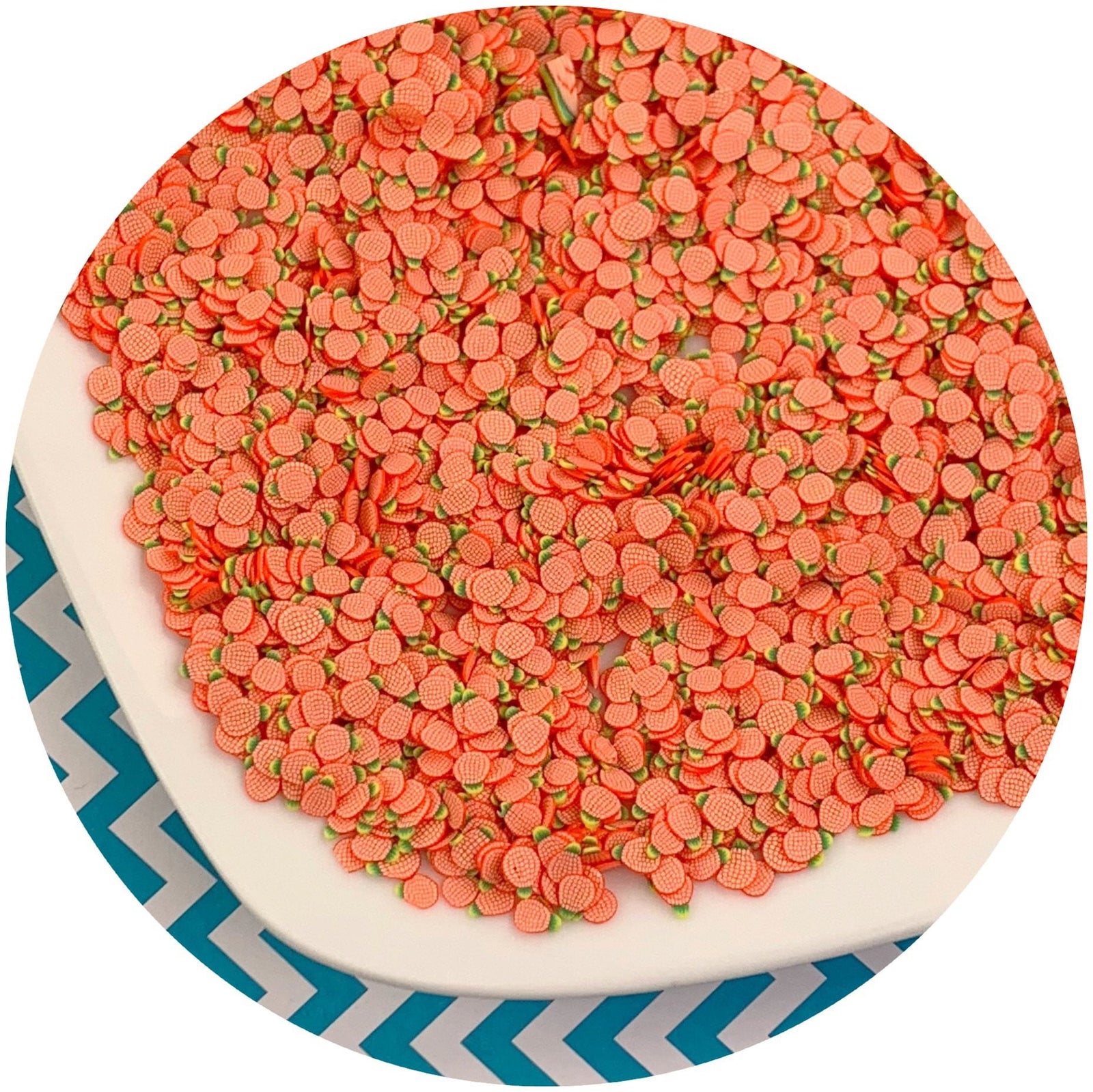 Pineapple Fimo Slices - Fimo Slices - Dope Slimes LLC - Dope Slimes LLC