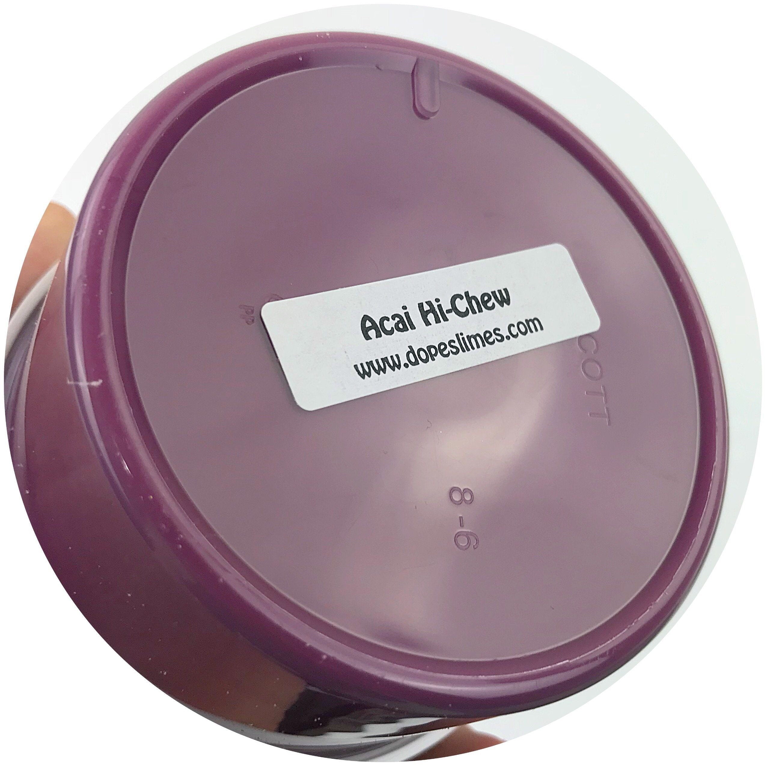 Acai Hi-Chew Chunk Floam Slime Glossy dope