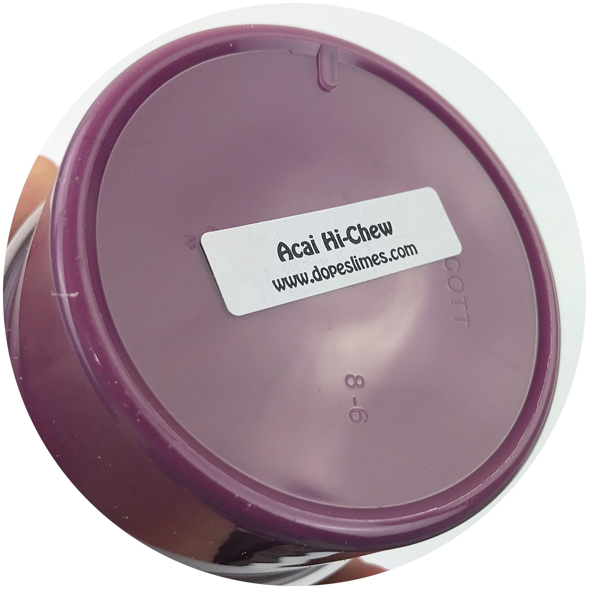 Acai Hi-Chew Chunk Floam Slime Glossy dope