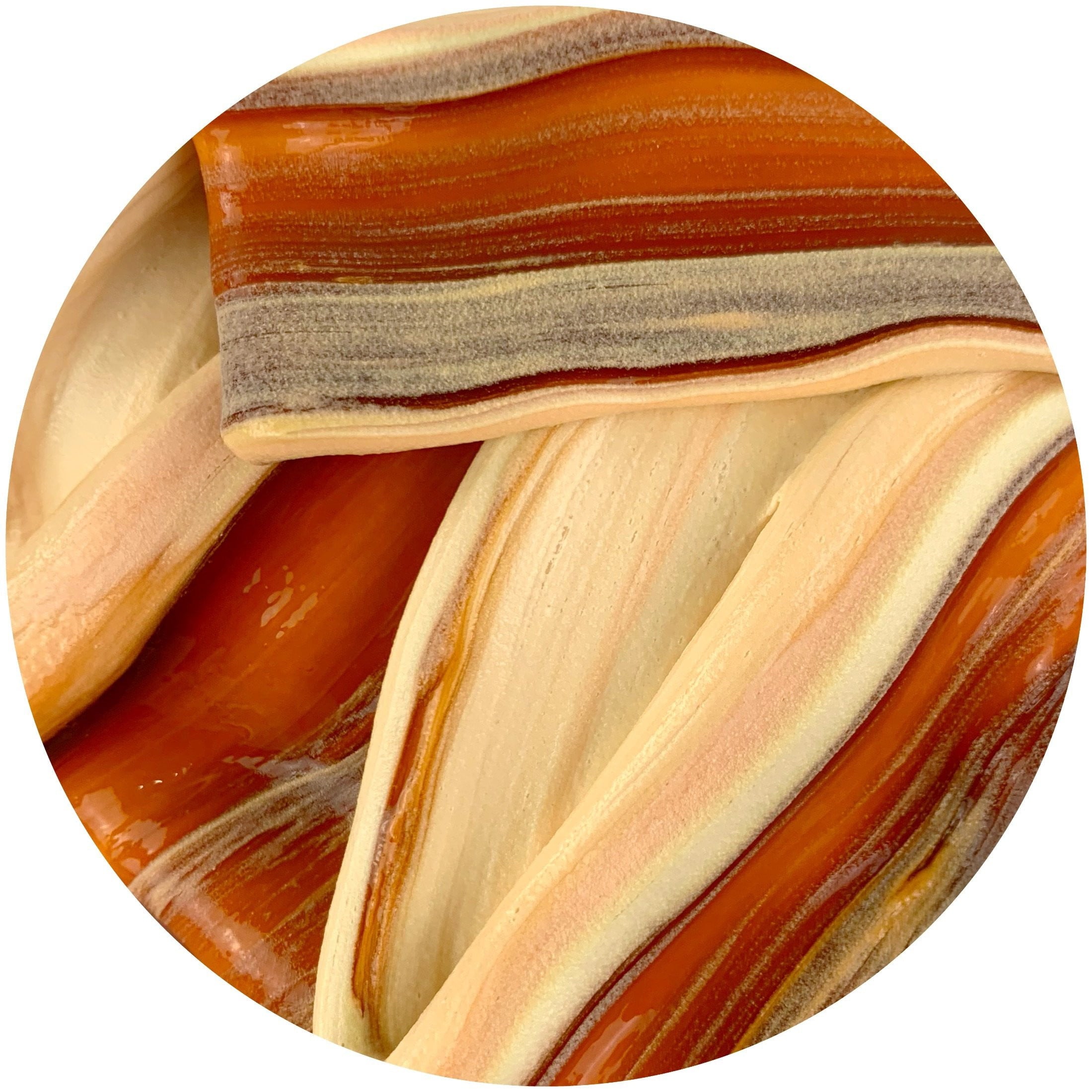 Salted Caramel Ice Cream slime dopeslimes dope shop