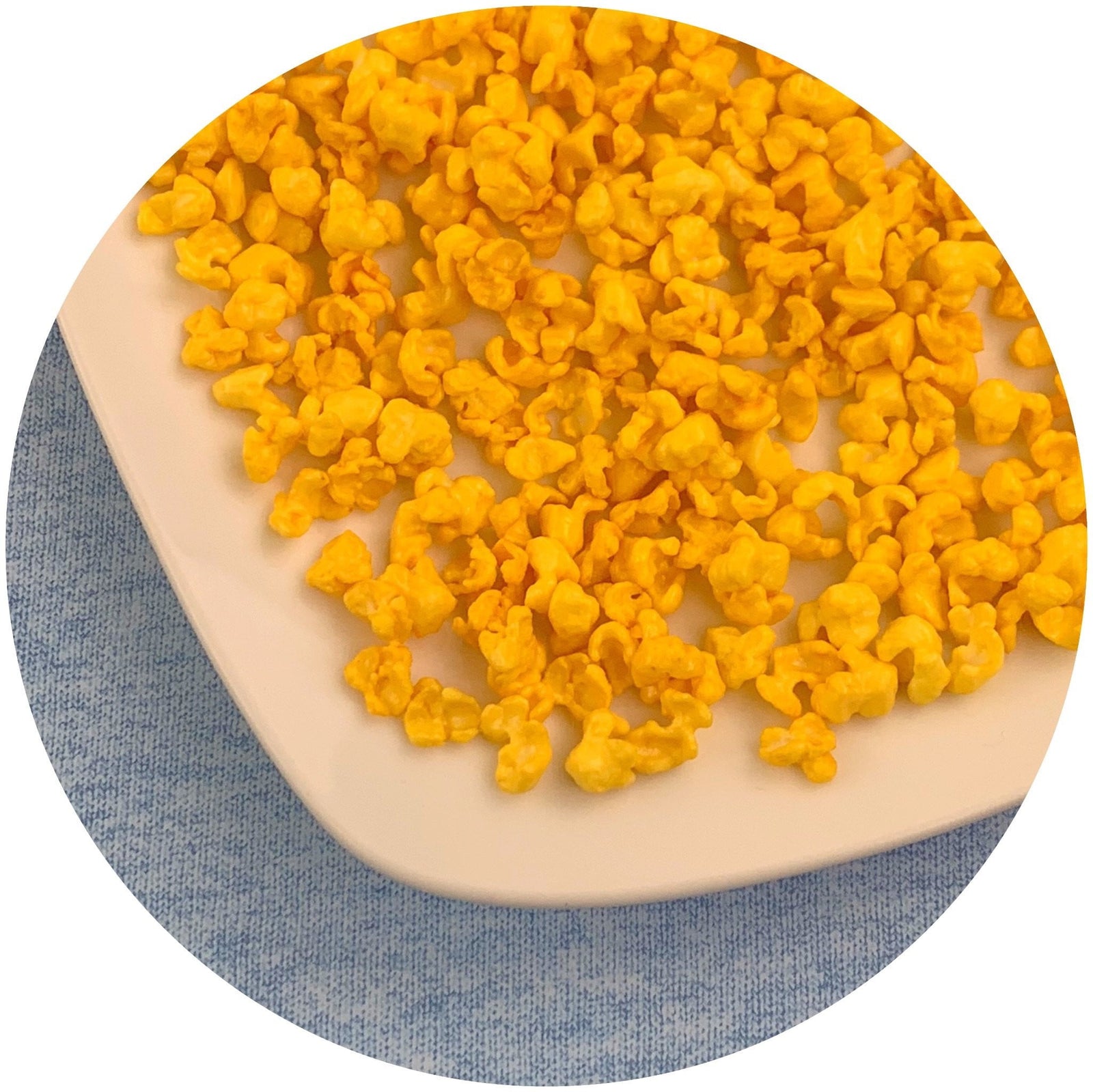 Buttered Mini Popcorns - Fimo Slices - Dope Slimes LLC - Dope Slimes LLC