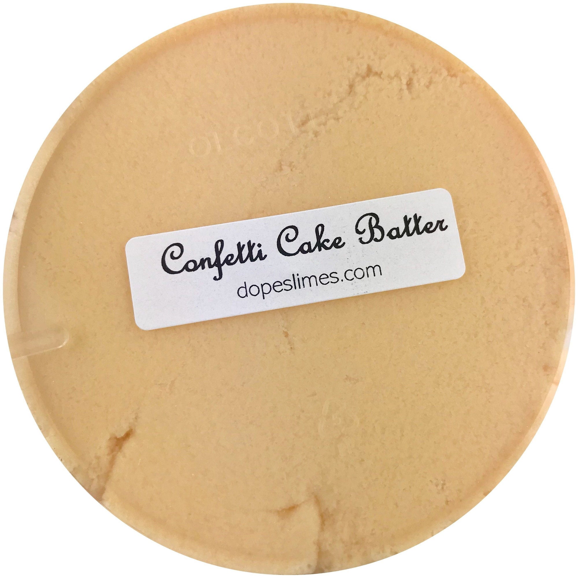 Confetti Cake Batter Cloud Slime - Dope Slimes