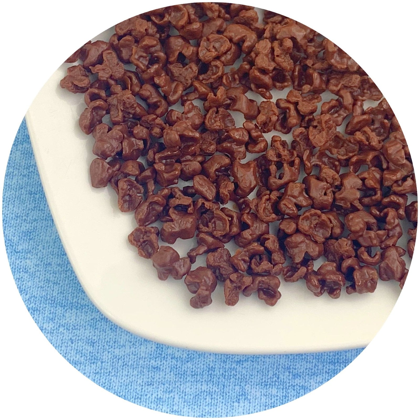 Chocolate Mini Popcorns - Fimo Slices - Dope Slimes LLC - Dope Slimes LLC