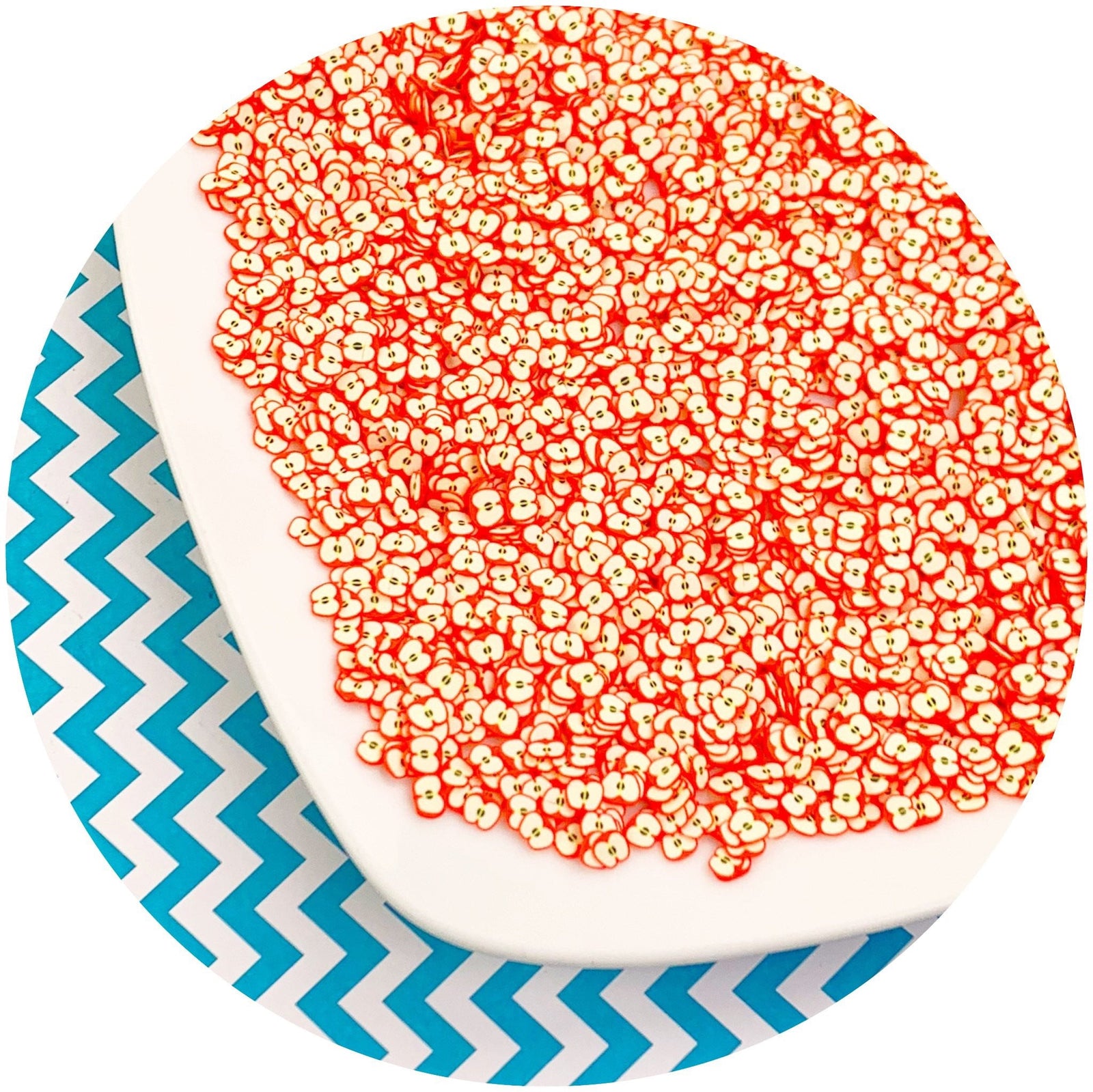 Apple Fimo Slices - Fimo Slices - Dope Slimes LLC - Dope Slimes LLC