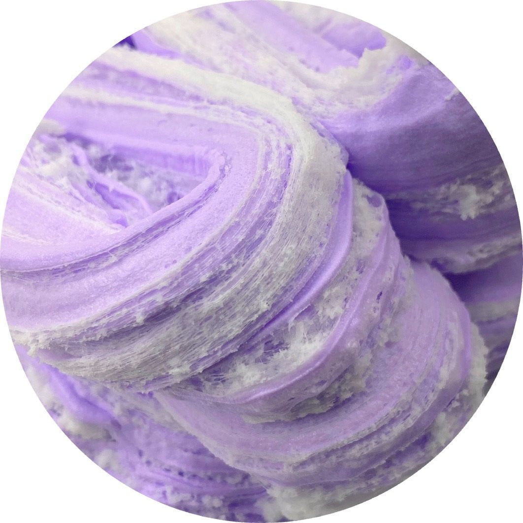 Dream Bear Fluff Cloud Slime Lavender Teddy Bear – Stress Pop Slime