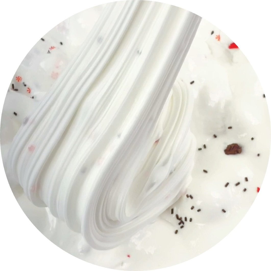 Peppermint Bark Cake Pops Slime - Shop Slime - Dope Slimes