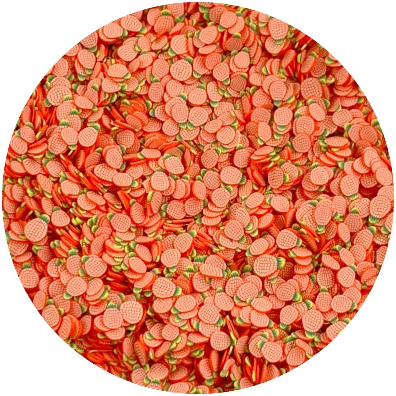 Pineapple Fimo Slices - Fimo Slices - Dope Slimes LLC - Dope Slimes LLC