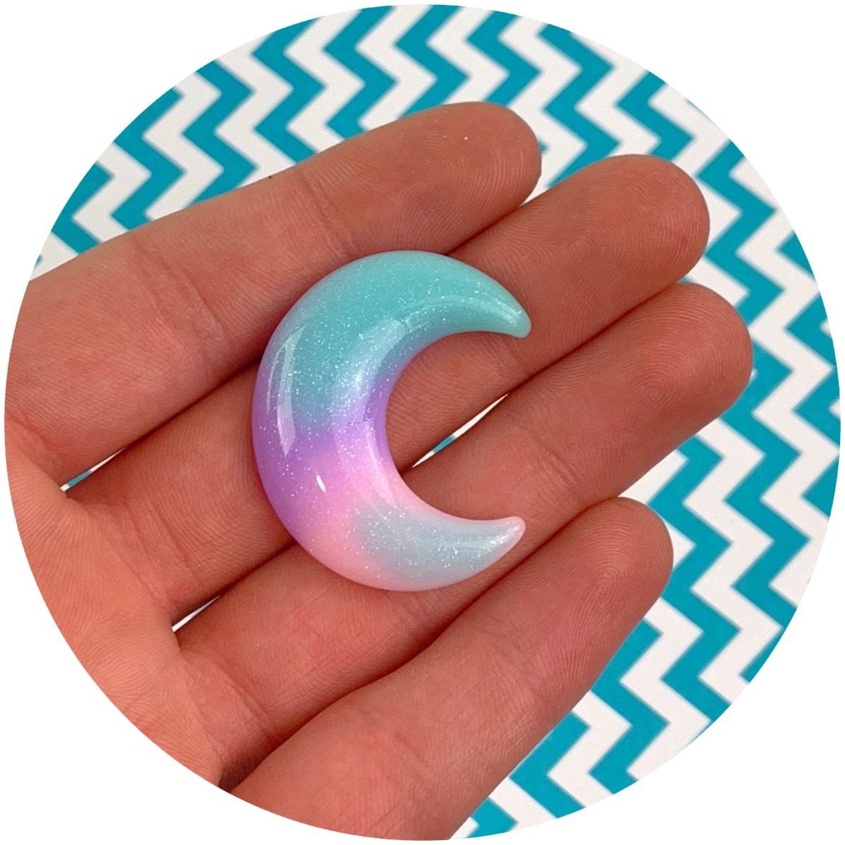 Jumbo Moon Charms - Buy Slime Supplies - Dope Slimes