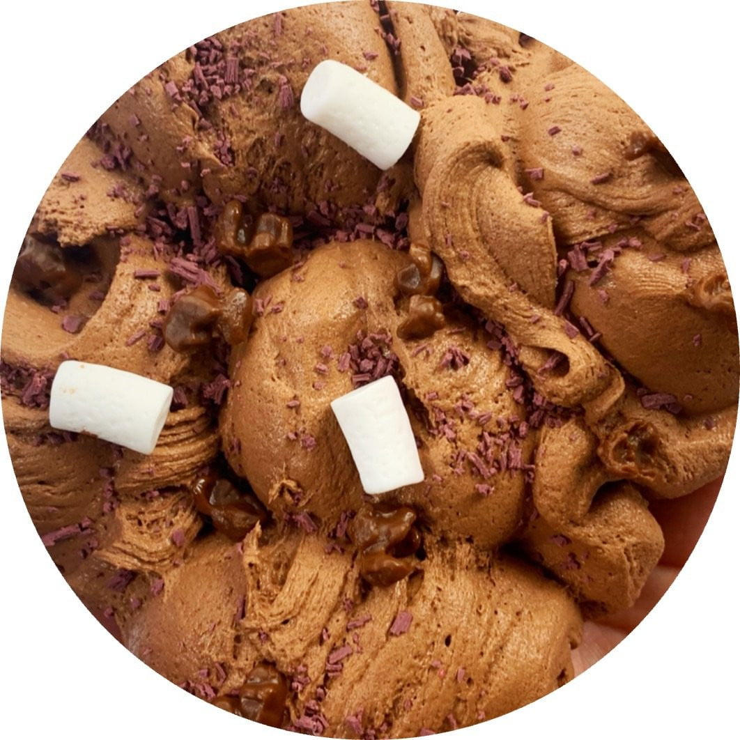 Rockin' Rocky Road - Cloud Slime - www.dopeslimes.com - Dope Slimes LLC