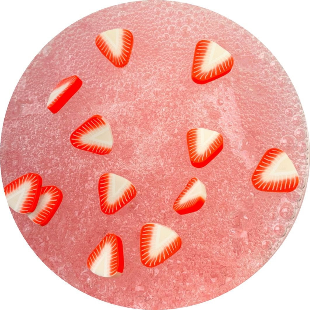 Strawberry Acai Refresher Slime Scented - Shop Slime - Dope Slimes