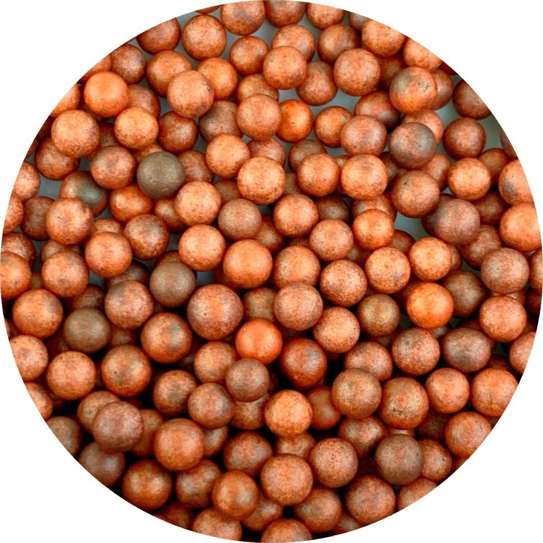 Small Brown Foam Beads/Balls