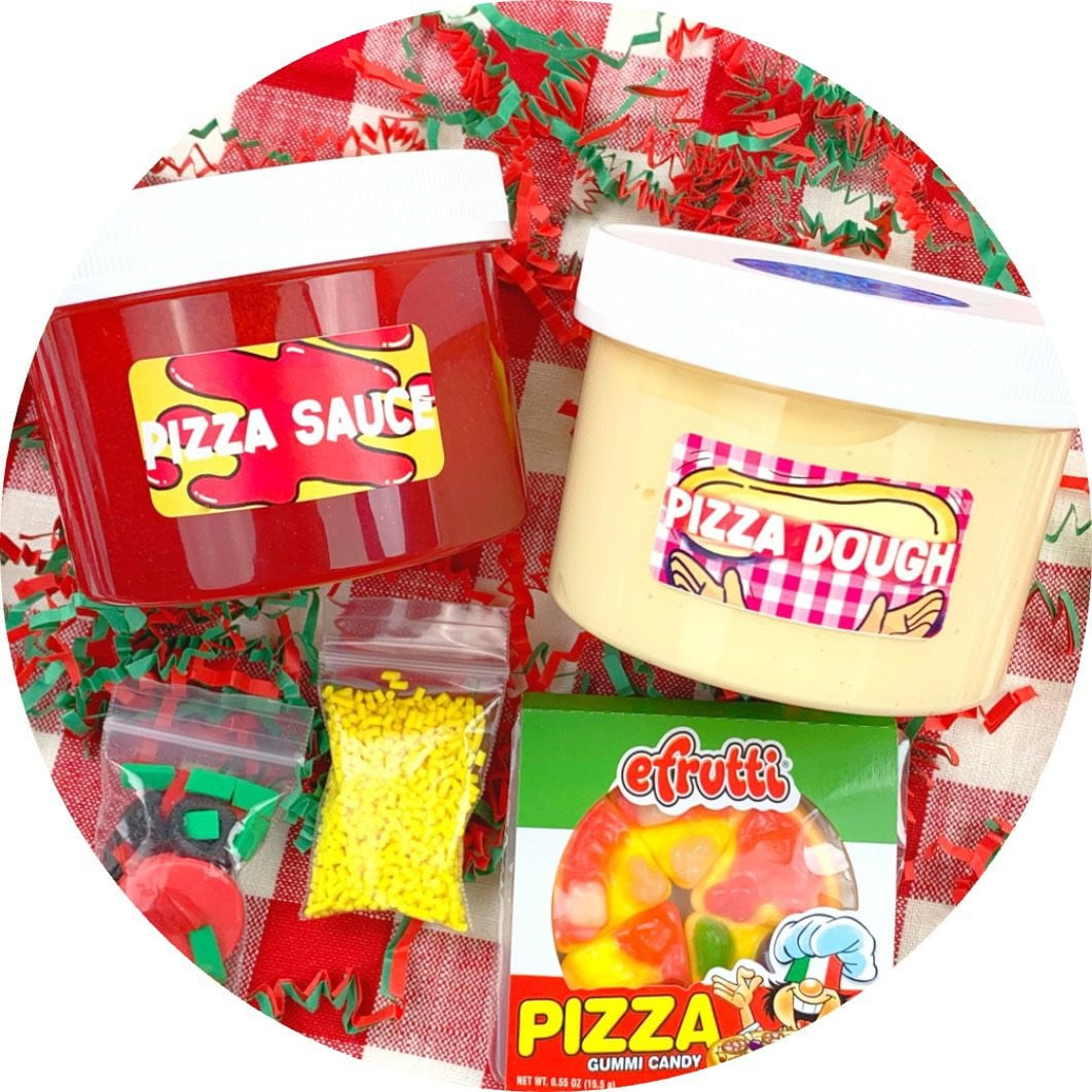 DIY Slime Pizza Kit - Shop Slime - Dope Slimes