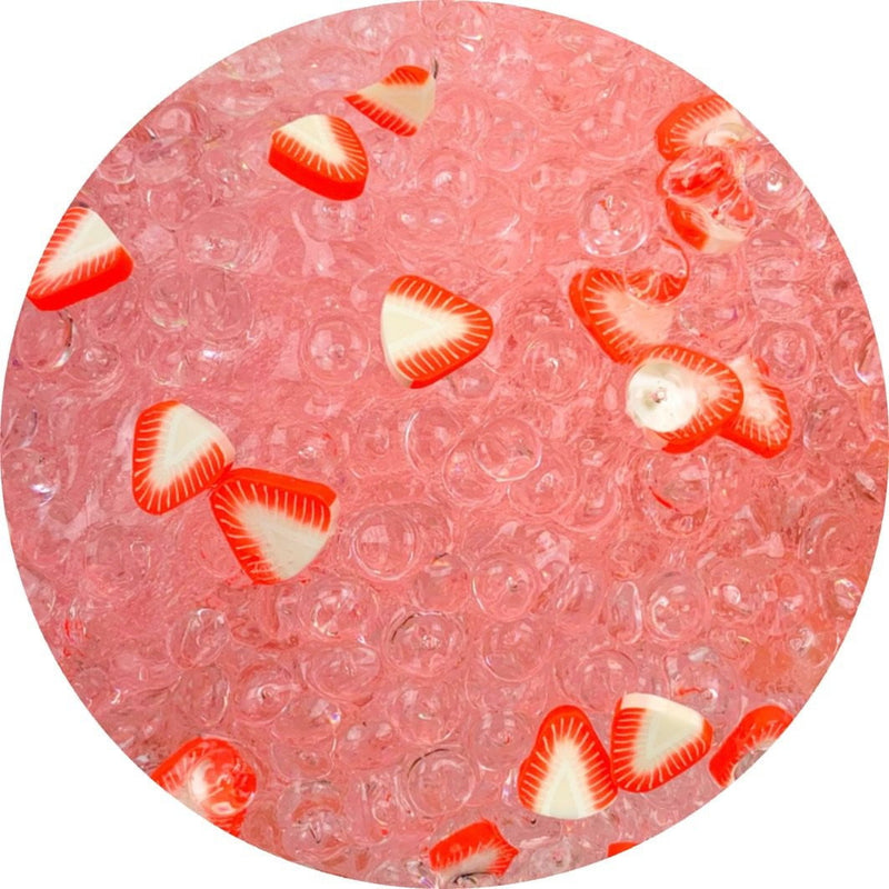 Strawberry Acai Refresher Slime Scented - Shop Slime - Dope Slimes