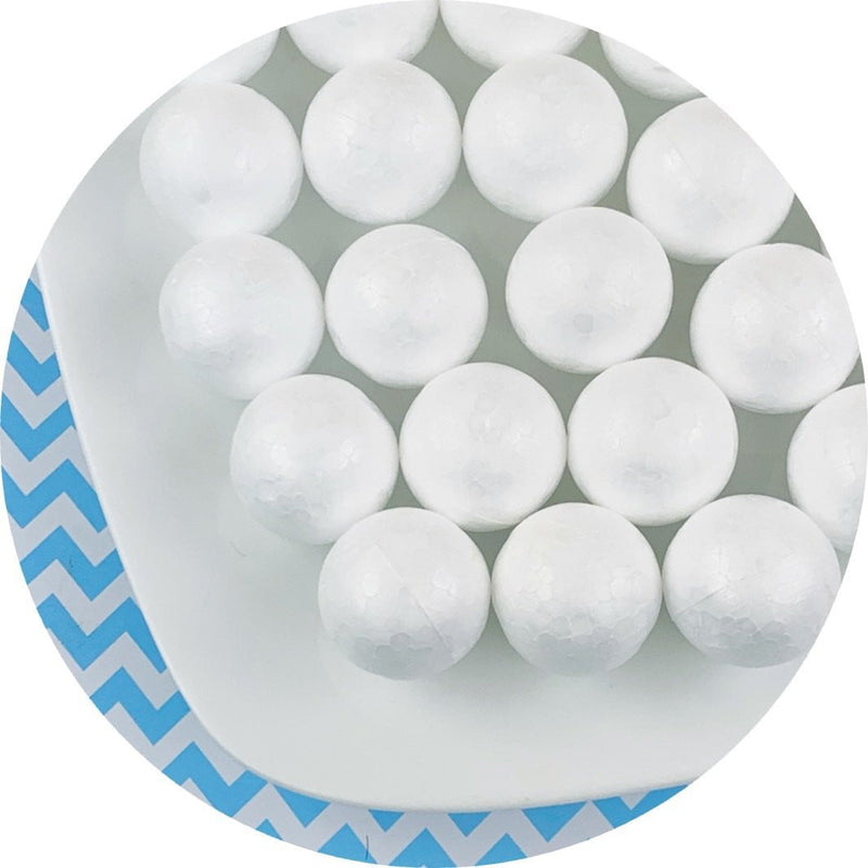 10000pcs Floam Beads - 2-4 mm foam balls for slime - polystyrene beads Made  in USA - white styrofoam beads in 5 x 7 inch resealable bag