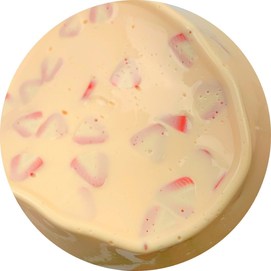 Strawberry Peach Yogurt Slime Scented - Shop Slime - Dope Slimes