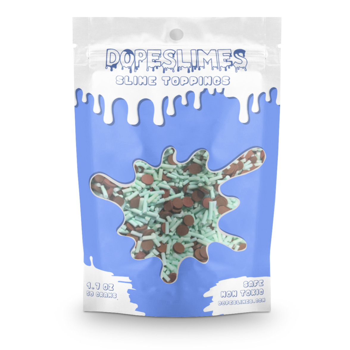 Mint Chip Sprinkle Mix - Shop Slime Supplies - Dope Slimes
